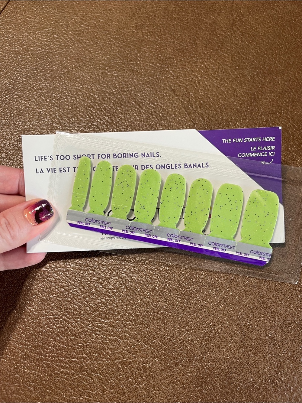 BOGO COLOR STREET | Kiwi Cutie Nail Strips